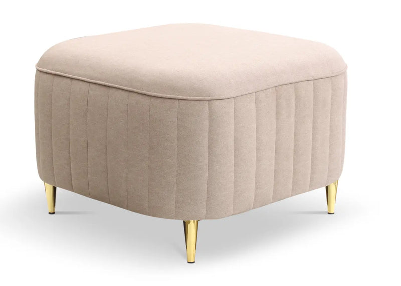 Beżowa pufa Luxor