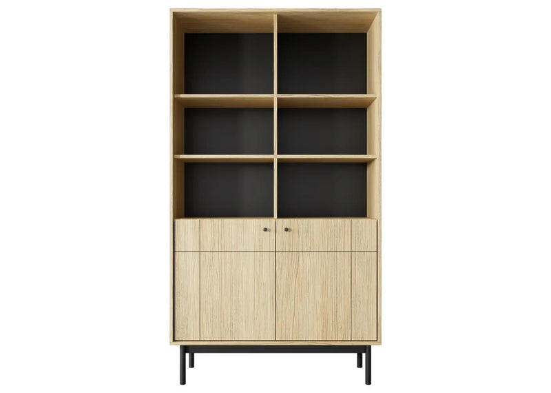 Regał w stylu japandii w naturalnych kolorach drewna!