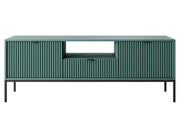 Szafka rtv z czarnymi dodatkami!