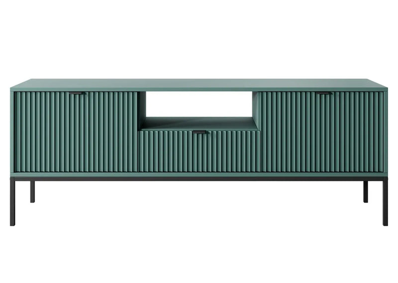 Szafka rtv z czarnymi dodatkami!