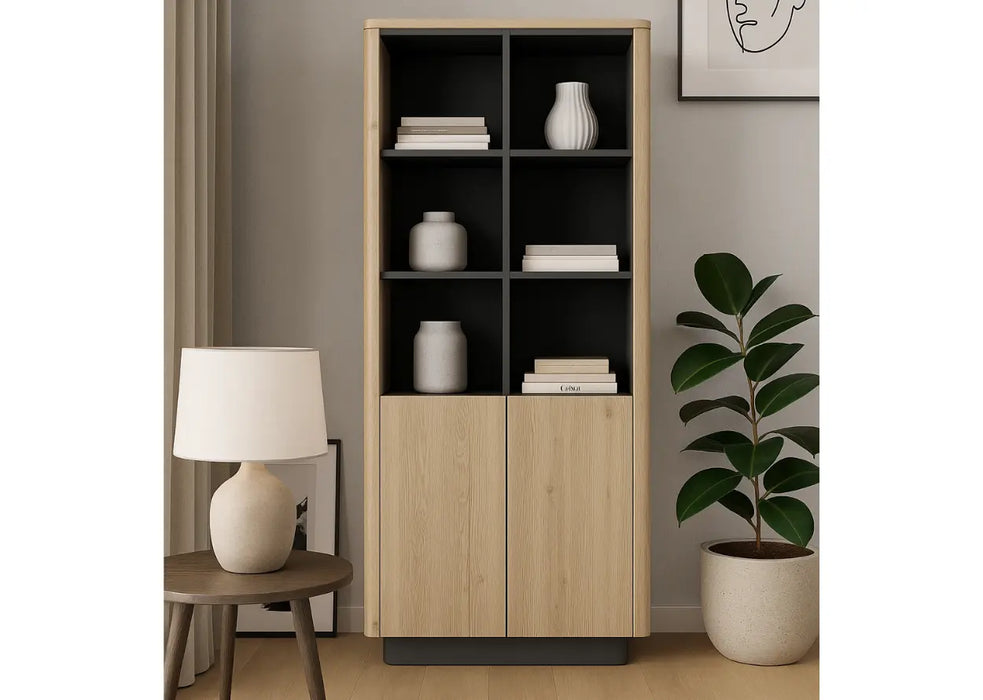 Regał w stylu japandii Tavo