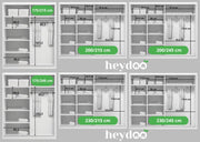 Wymiary dużych szaf przesównych 