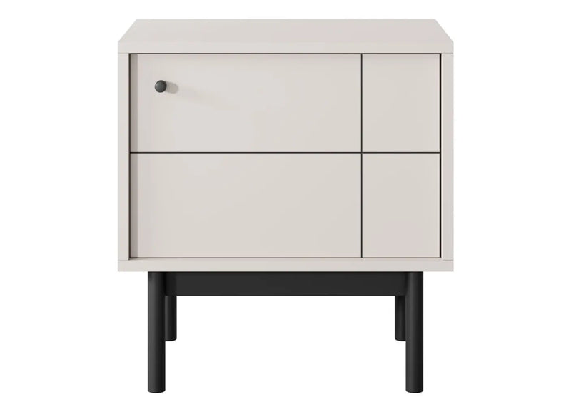 Stolik nocny w stylu japadndii, w modnym beżowym kolorze!