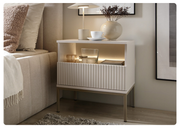 Sento kaszmir aranżacja stolik nocny