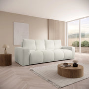 Stylowa sofa w nowoczesnym salonie