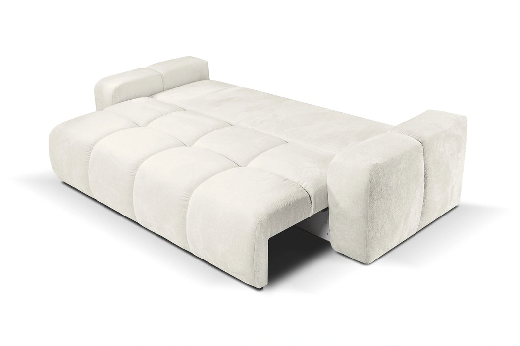 Rozłożona sofa z funkcją spania