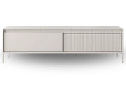 Duża szafka rtv w kolorze beżowym