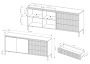 Wymiary dużej komody Skyez