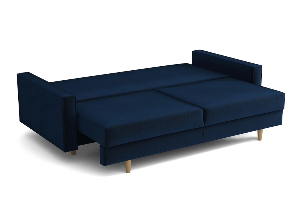 Rozłożona sofa