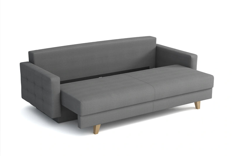 Sofa do spania z otwartym pojemnikiem Ingo