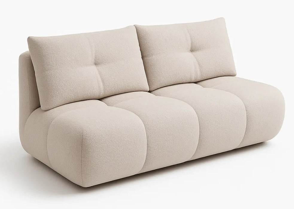 Beżowa sofa Mexx z funkcją spania