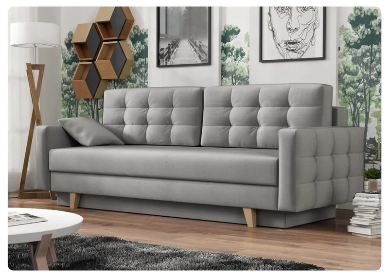 Sofa z Funkcją Spania i Pojemnikiem Ingo - Perfekcyjny Wybór dla Twojego Domu!