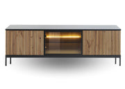 Modna szafka pod telewizor z podświetleniem