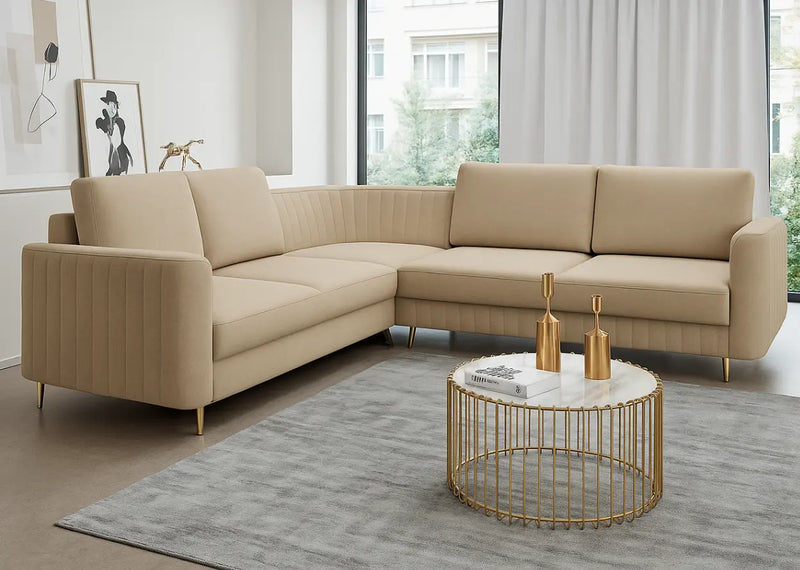 Stolik kawowy Soleo w modnym salonie