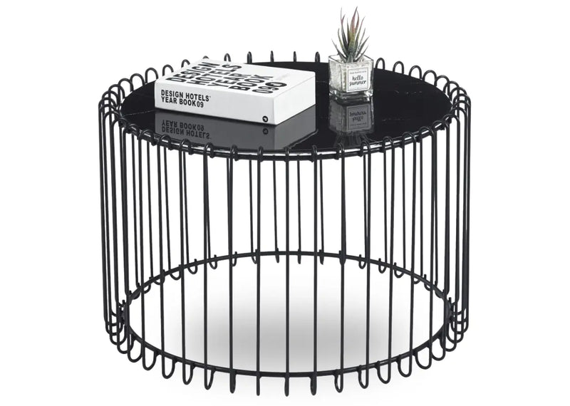 Stolik kawowy Soleo w kolorze czarnym