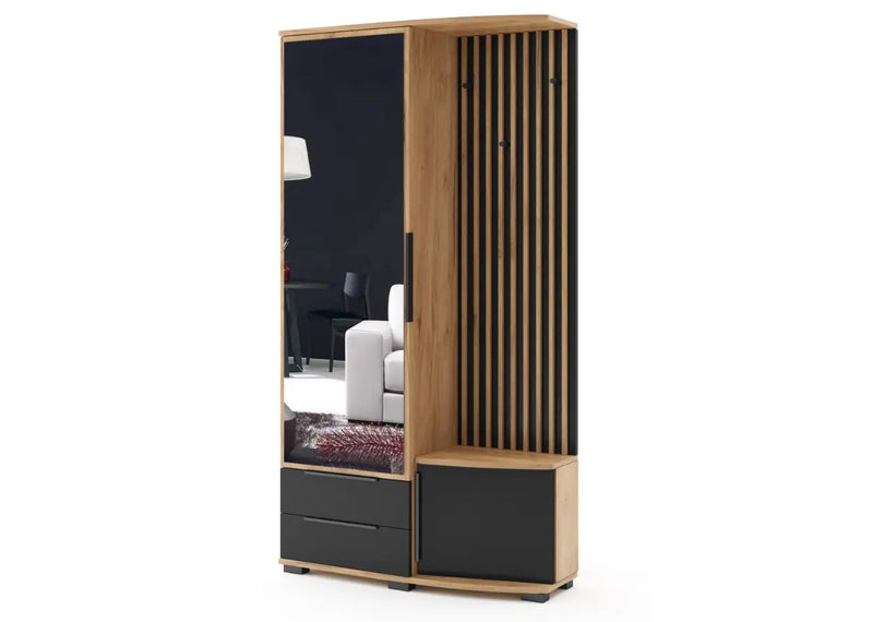 Lewa garderoba do korytarza na kurtki i nie tylko