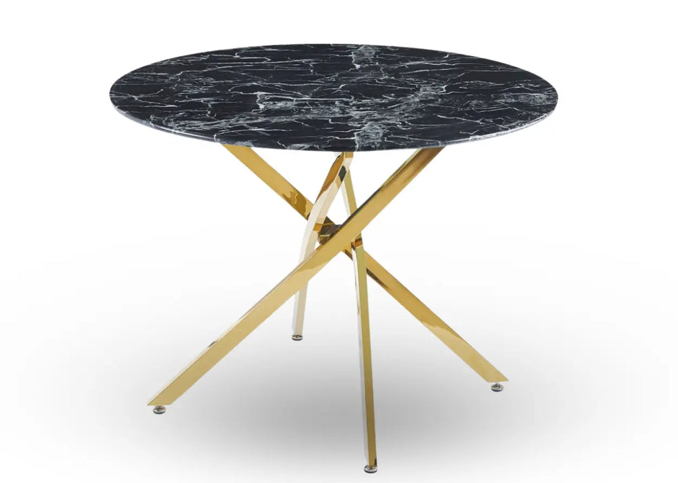 Stół okrągły Elysia 100 cm – elegancja w nowoczesnej formie