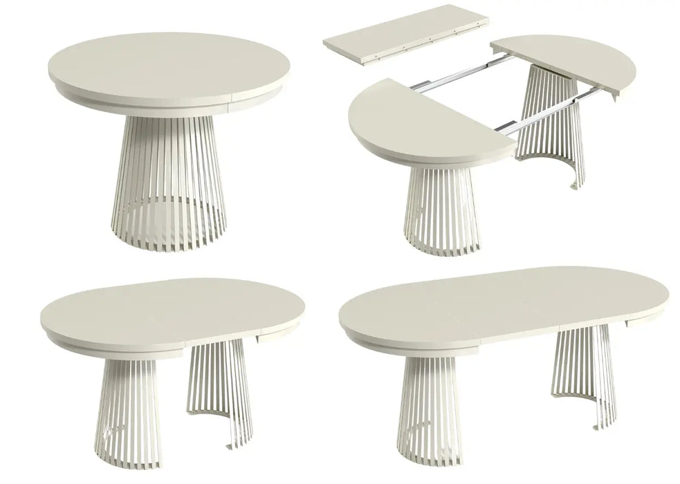 Możliwości rozłożenia kaszmirowego stołu Garda Jarstol