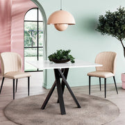 Stół do salonu Iberis – nowoczesność w 10 kolorach biały.