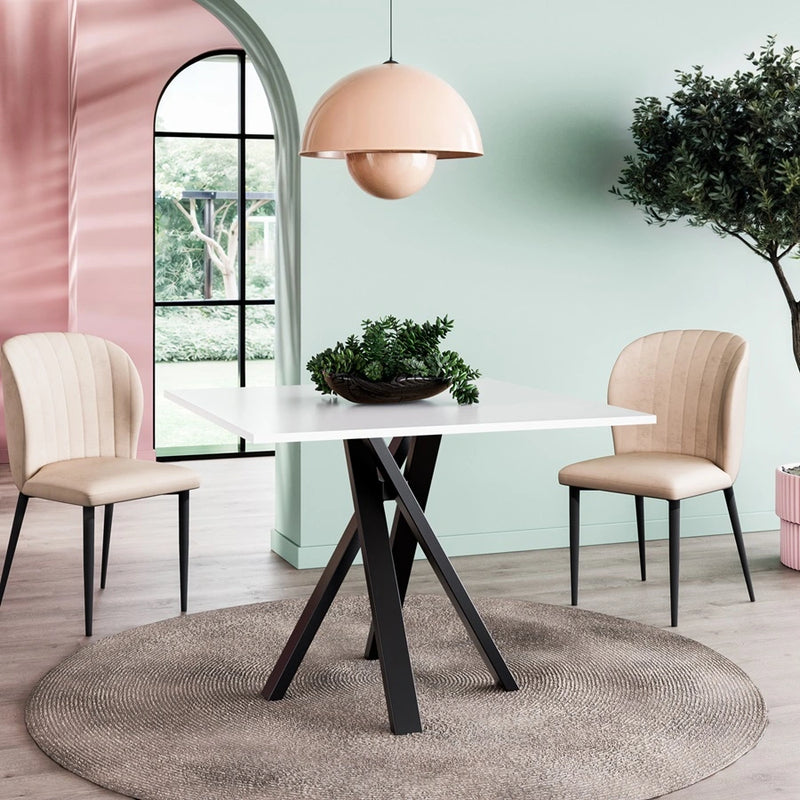 Stół do salonu Iberis – nowoczesność w 10 kolorach biały.