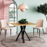 Stół do salonu Iberis – nowoczesność w 10 kolorach hikora w aranżacji.