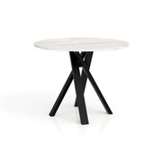 Stół do salonu Iberis jasny marmur bianco.