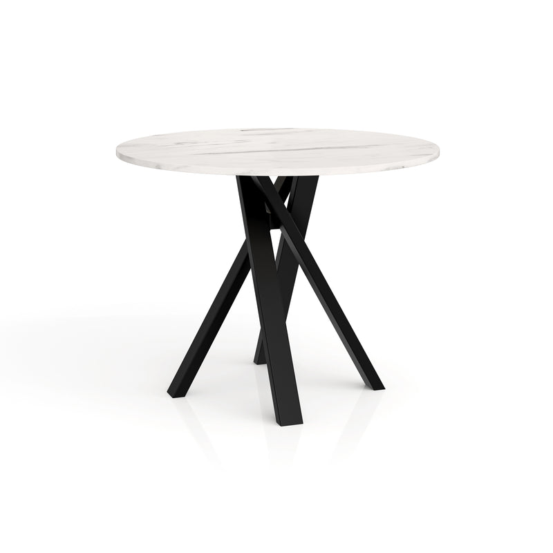 Stół do salonu Iberis jasny marmur bianco.