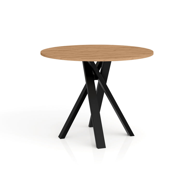 Stół do salonu Iberis craft złoty.