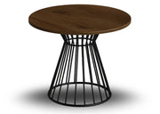 Stół okrągły na modnej nodze