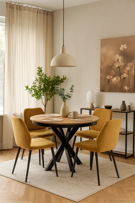 Stół Fonti w nowoczesnym salonie