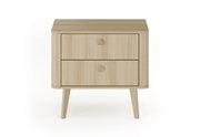 Stolik nocny z dwiema szufladami Viano Typ E