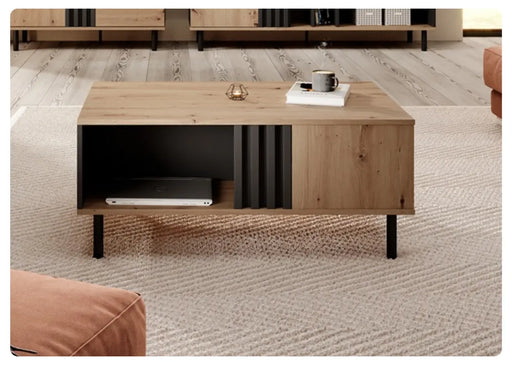 Stolik kawowy z lamelami Typ F