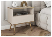 Beżowa szafka nocna Oro