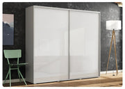 Biała szafa do sypialni i salonu a15