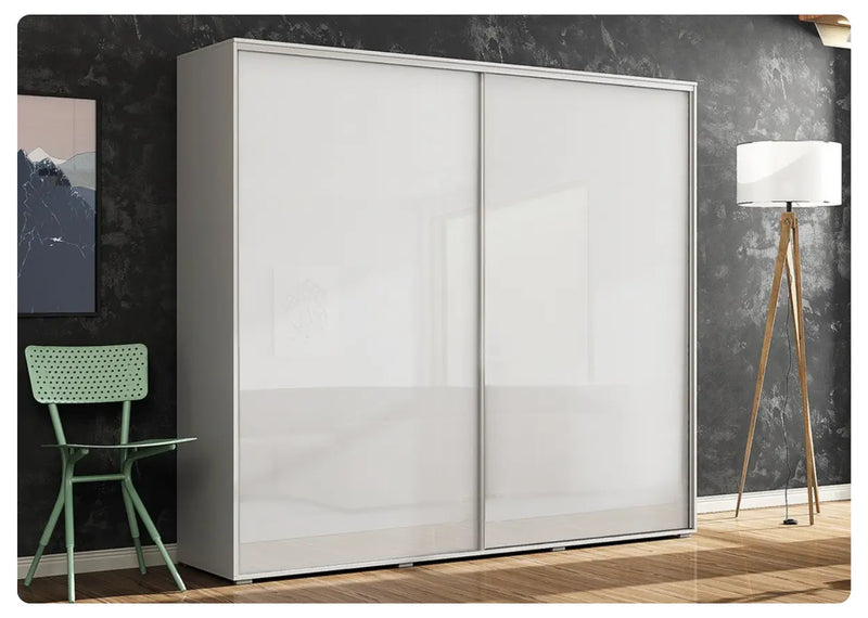 Biała szafa do sypialni i salonu a15