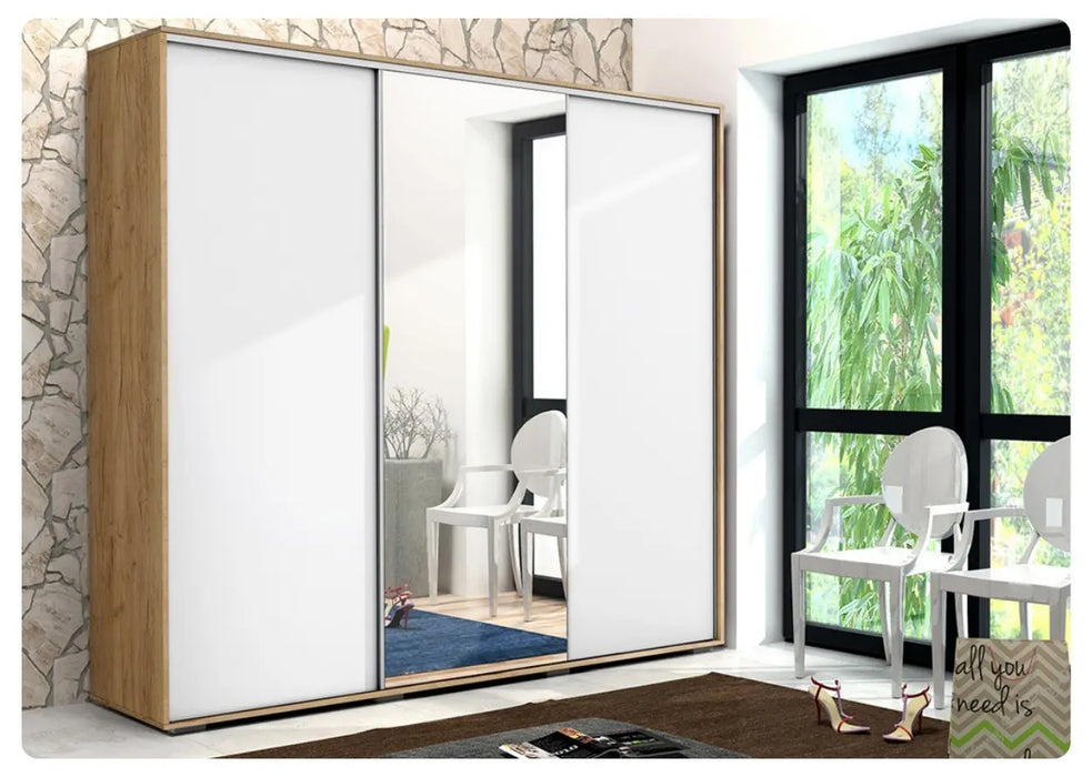 Modna szafa w sypialni A25