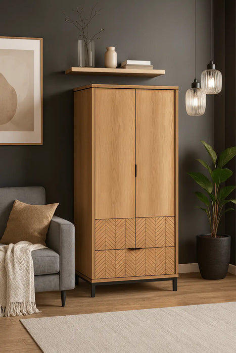 Modna szafa Fonti w nowoczesnej aranżacji