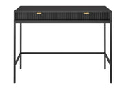 Czarna toaletka z szufladami w niskiej cenie