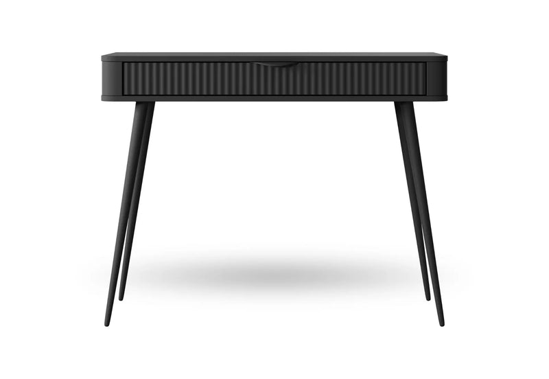 Czarna toaletka z czarnymi nogami Lisse. Heydoo.pl