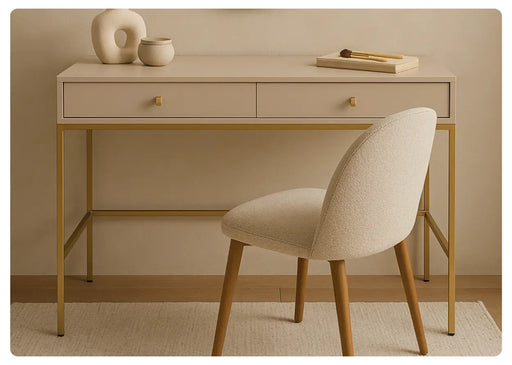 Beżowa toaletka Mono T104 w salonie