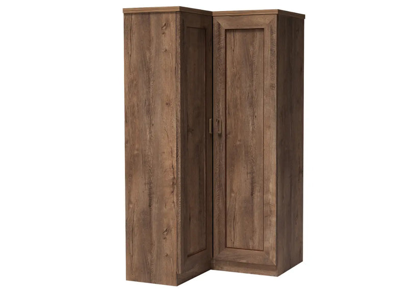 Szafka narożna w stylu angielskim w kolorze lefkas 