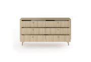 Szeroka komoda z 6 wysuniętymi szufladami Viano C 