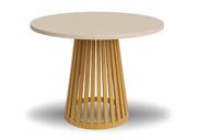 Kaszmirowy blat ze złota noga w stole Vivo