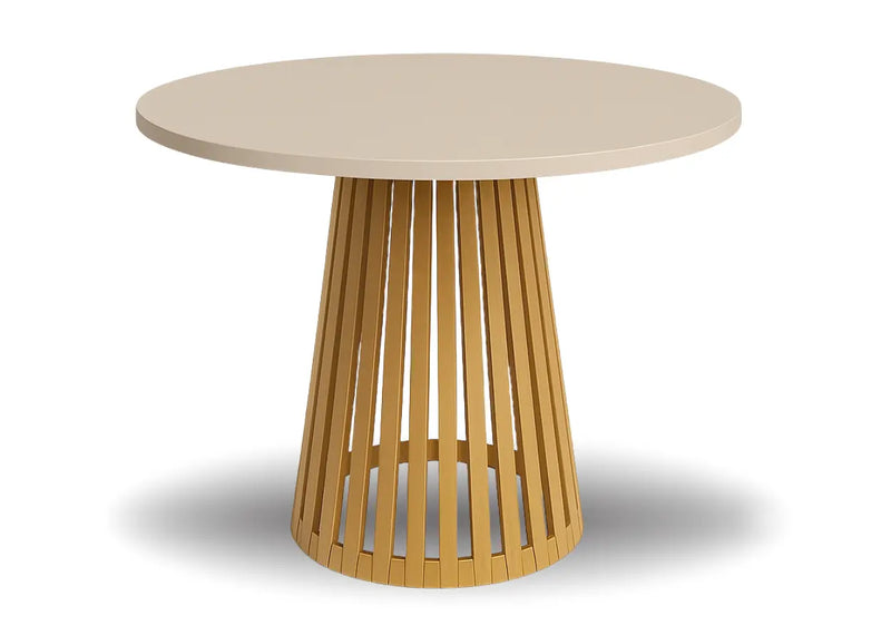 Kaszmirowy blat ze złota noga w stole Vivo