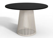 Stół okrągły Viero, czarny blat i kaszmirowa noga! Heydoo.pl