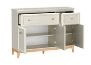 Komoda Windsor W‑1 z otwartymi szufladami I Heydoo.pl