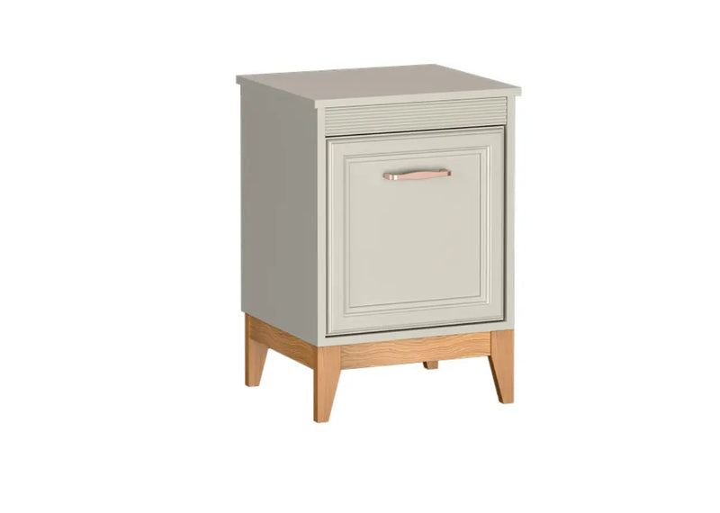 Szafka nocna Windsor 11 kaszmir z boku. Heydoo.pl