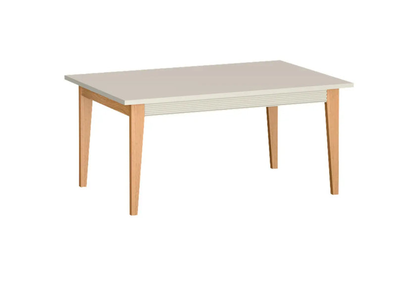 Ława Windsor 12 kaszmir+dąb – elegancja w salonie