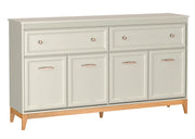 Komoda Windsor 02 kaszmir+dąb z boku. Heydoo.pl