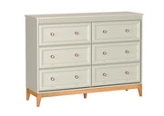 Komoda Windsor 03 kaszmir+dąb z boku. Heydoo.pl